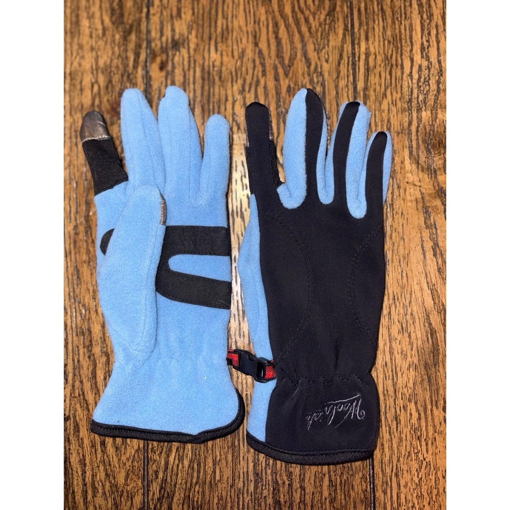 Woolrich women's fleece gloves touch tip S/M